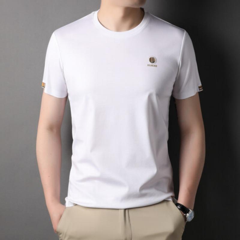 Men's T-shirt Summer New Men's Casual Round Neck Top Short-sleeved Fashion Simple T-shirt