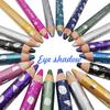 Fashion Long Lasting Waterproof Glitter Pigment Colored Eyeliner Eye Shadow Eye Makeup Cosmetics