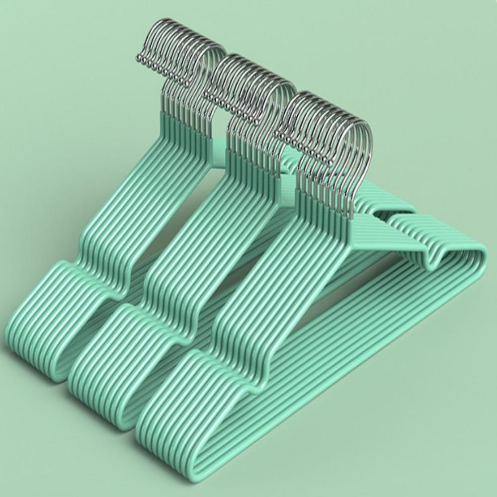 10PCS Clothes Rack Adult Clothes Rack Non-Slip, Non-Sharp Angle Non-Marking Clothes Stand Drying Clothes Rack