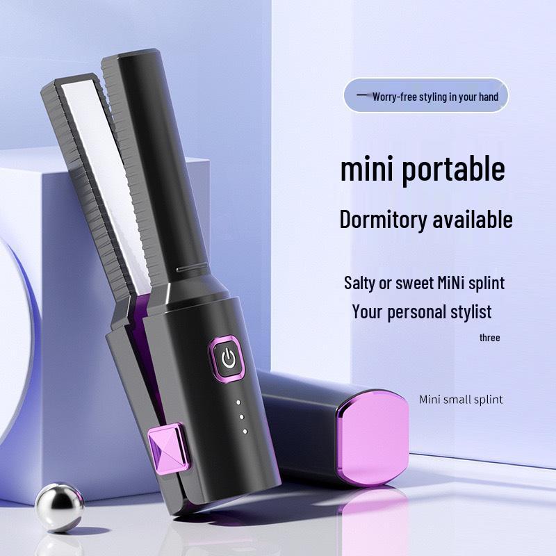 Portable Mini USB Straightener & Curling Iron