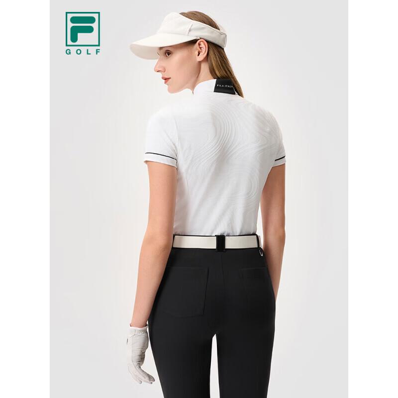 Fila Women's Golf Knit Short Sleeve Half-Zip Top