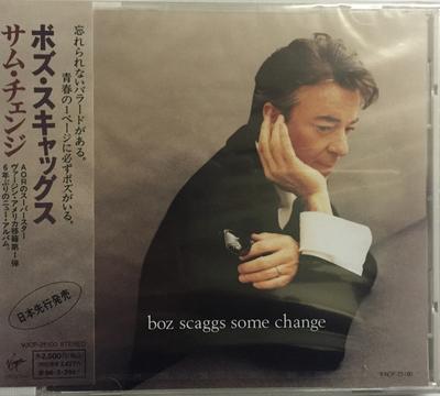 CD BOZ SCAGGS - Some Change VJCP25100 VIRGIN 1994 Japan Rock Used