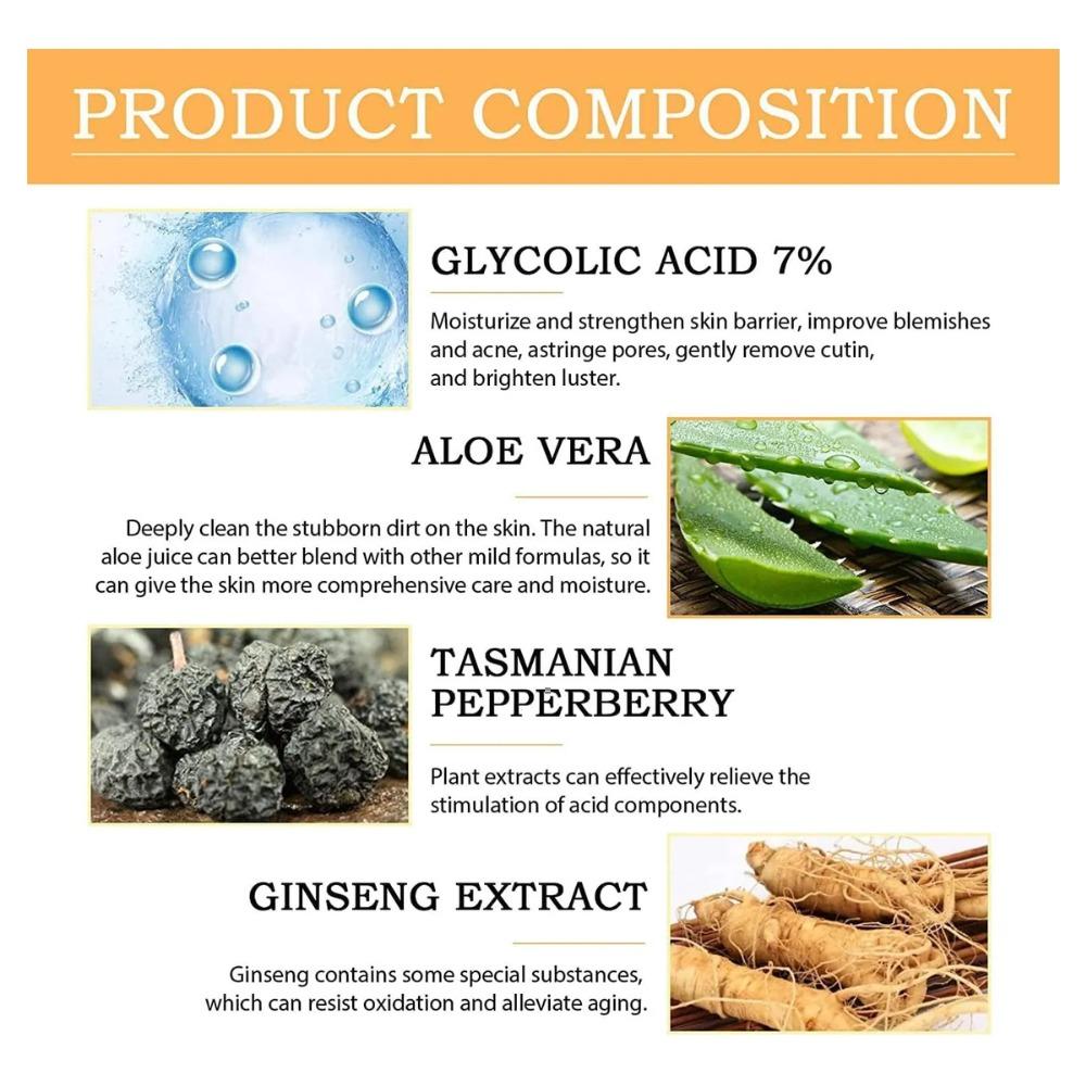 Glycolic Acid Toner 100ml All Skin Type Day/night