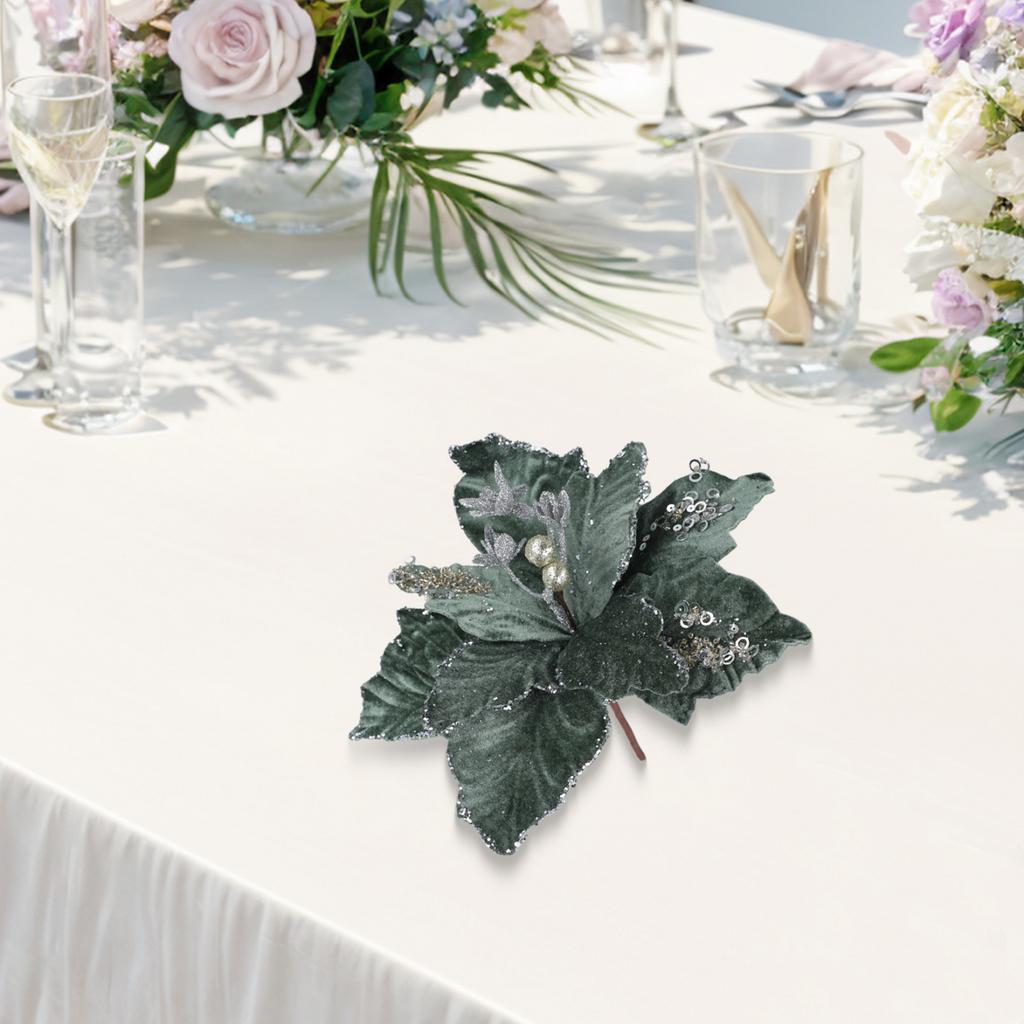 Christmas Flowers Christmas Tree Decorations Xmas Ornaments Delicate Touch