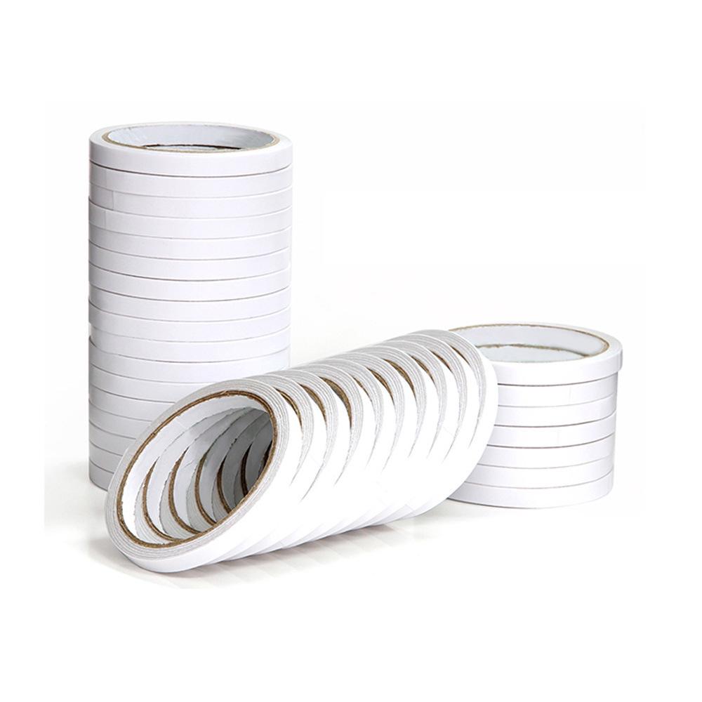 Transparent Double-Sided Tape - Ideal for Students, Kindergarten Projects, Crafts & Office Use