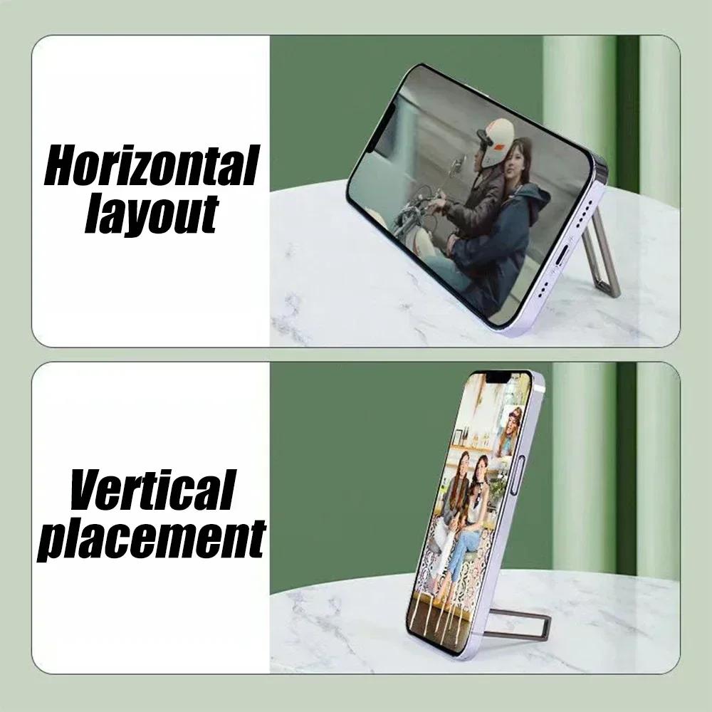Universal Mini Folding Mobile Phone Kickstand Self-adhesive Replicate Tablet Stand Mount for IPhone Samsung Xiaomi IPad Holder