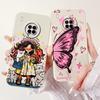 For Huawei Y9a Case Fashion Cute Cartoon Luxury Flowers Silicone Back Cover For Huawei Y9a Phone Case Shockproof Bumper FRL-L22