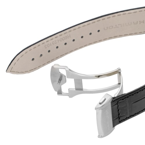 Hamilton Jazzmaster Power Reserve Auto Watch, Silver Dial, Stainless Steel, Sapphire Crystal, Automatic, 5 ATM Water Resistance, 42mm, Swiss Made, H32