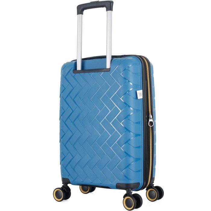 Lot de 3 valises rigide extensibles 2415/3 - Double Fermeture anti-vol - LYS Paris