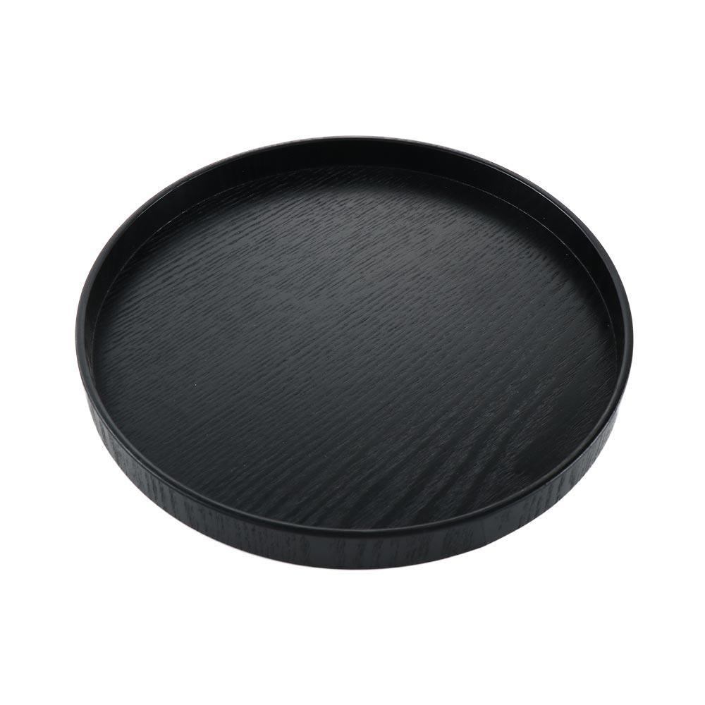 Round 21cm/24cm/27cm/30cm Traditional Kitchenware Chinese Style Snack Plate Storage Trays Tea Tray Salad Bowl Platter