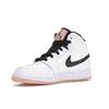 Air Jordan 1 Mid GS White Arctic Orange Kids Sneakers Anthracite 554725-180