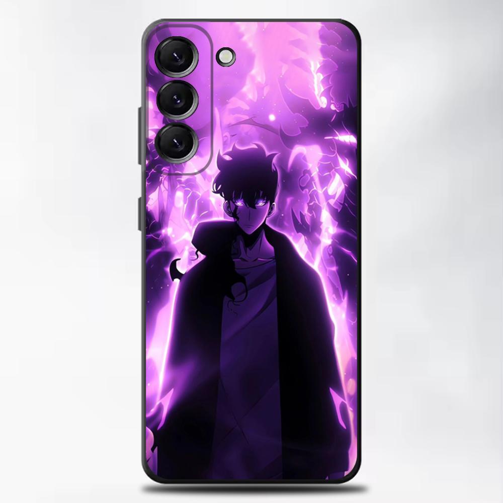 1 Stück Solo Leveling Cooles Anime Handyhülle Für Samsung Galaxy A13,A21s,A22,A31,A32,A52,A53,A71,A80,A91 Weiche Schwarze Abdeckung