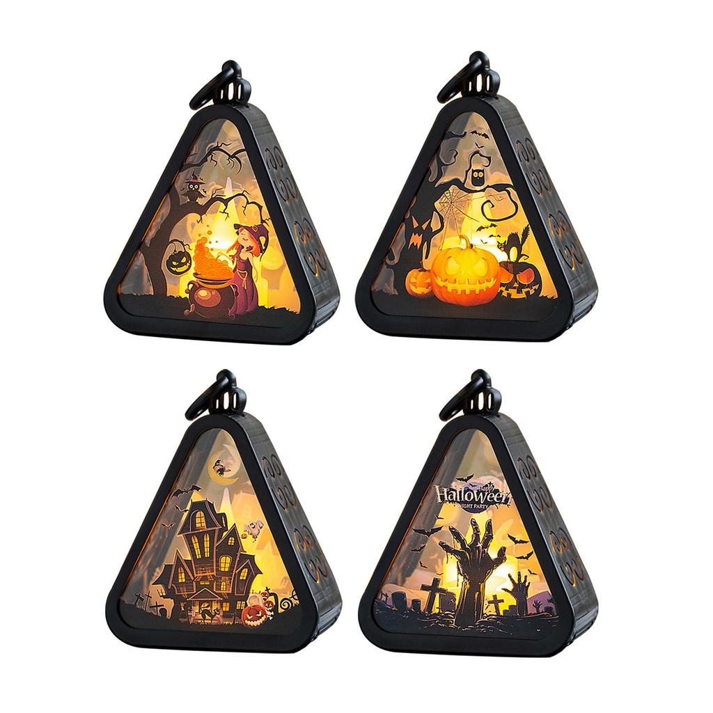 Halloween Lantern Garden Decoration Sturdy Home Decor for Porch Garden Desk