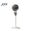 Floor Standing Fan Mini Fan, Portable USB Air Circulation for Home Office, 3 Quiet Speed Stand with 5m Airflow, Wide Angle Oscillating Cooling