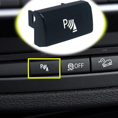 Bouton de Commande du Système d'Assistance au Contrôle de la Voiture Bouton d'Assistance Commutateur de Contrôle du Capteur Radar de Recul P Remplacement de Bouton pour BMW X5 E70 X6 E71