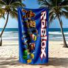 Roblox Strandtuch Superweiche Mikrofaser Schnelltrocknendes Gewebe Bequem Leicht