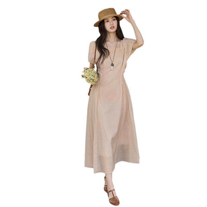 Women s Gentle A-Line Tie-Waist Mini Dress M