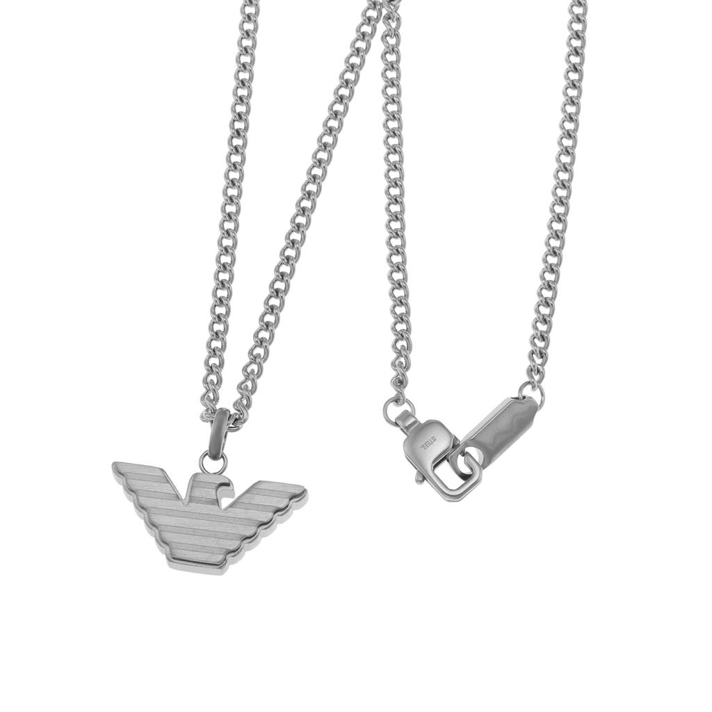 Emporio Armani Men's Stainless Steel Pendant Necklace, EGS2916040