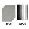Tough Plastic Welding Solution Includes Ten Rods and Three Mesh Sheets