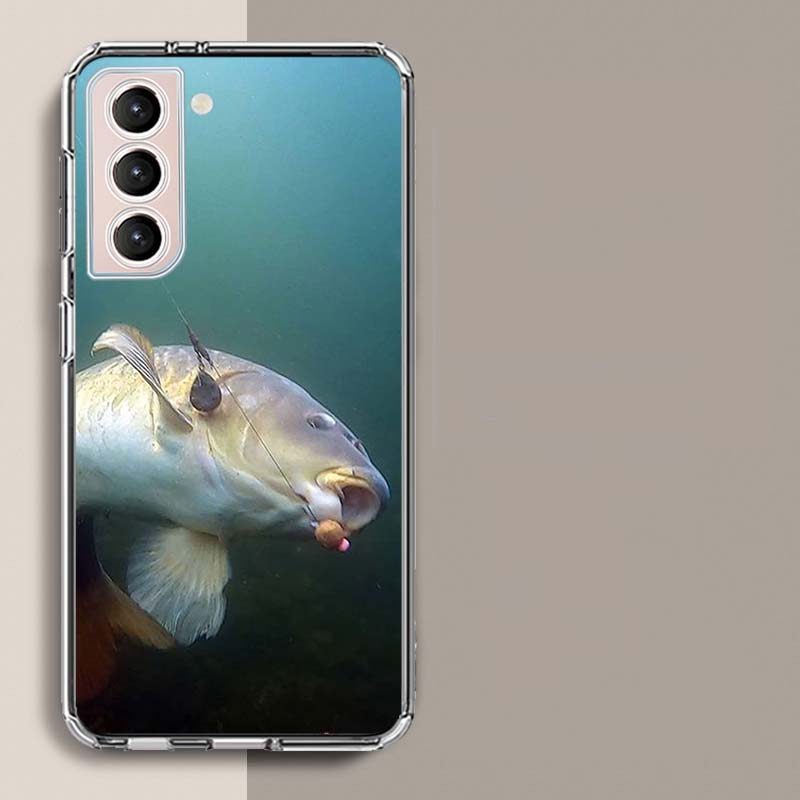 Carp Fishing Fish Phone Case For Galaxy A14 A24 A34 A54 Samsung A02S A12 A22 A32 A42 A52 A72 A13 A33 A53 5G A03 A03S A23 A73 A20