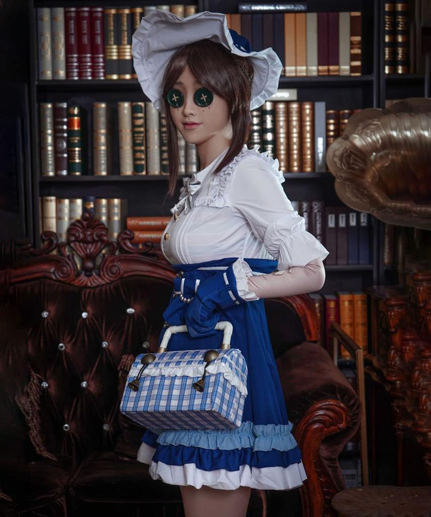 Peruka Cosplay Emma Woods z Identity V na Halloween [Milky Time]