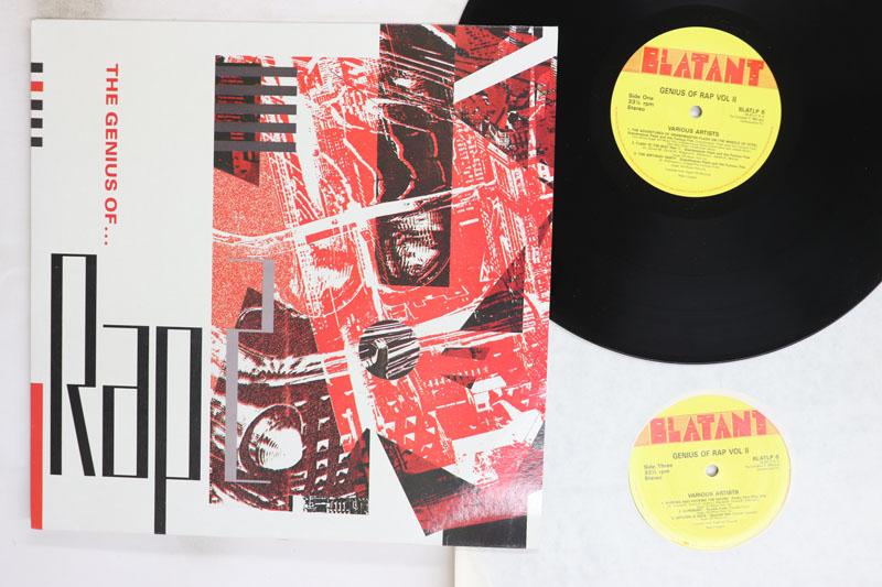 

LP Record VARIOUS Genius Of Rap 2 BLATLP6 Blatant 1988 UK Rap HipHopRB Used