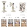 No Punch Suction Door Stopper Magnetic Suction Door Rear Retainer Silicone Stainless Steel Mute Door Stopper Bedroom Door Door