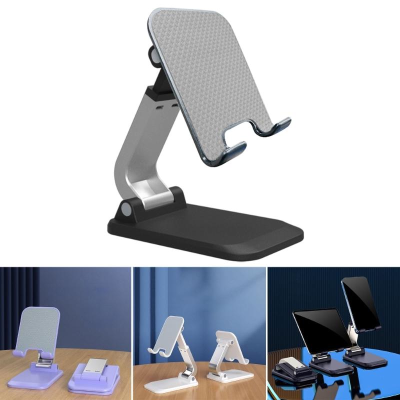 Multi-function Foldable Tablet Mobile Phone Desktop Universal Stand Desk Holder Adjustable Desk Bracket-Smartphone Stand