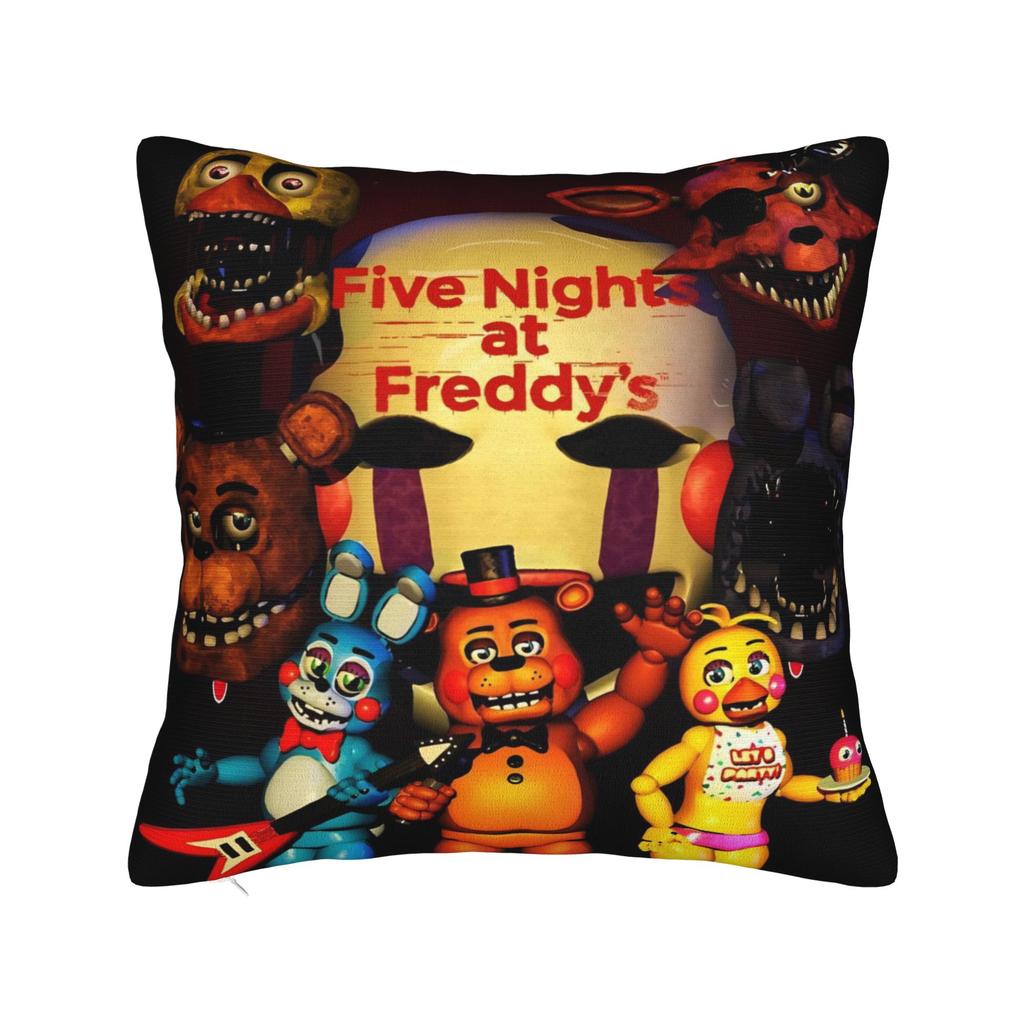 FNAF At Freddys Kissenbezüge Stuff Bedruckte Kissenbezüge Dekorationen Kissenhülle Abdeckung Sofa Multi Größe