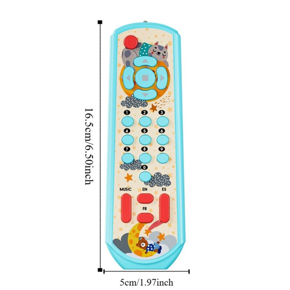 Baby Musical Toys Simulation Remote with Sound And Light For Children Kids Toddler Remote Control Boy Girl Gift