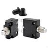 2PCS 15/ Thermal Circuit Breaker with Terminal and Transparent Waterproof Button Cover