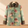 2025 New Style Cotton Jacket for Women: Grandmother Autumn-Winter Coat for Middle-aged and Elderly, Plus Velvet for Warmth