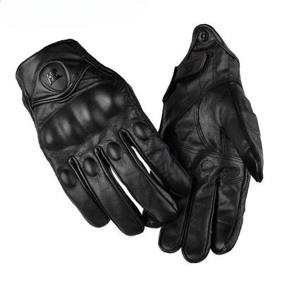 Motorcycle Gloves  Genuine Leather for Men and Women Motorcycle Riding Tactics  Warm Touch Screen Off Road Protective Case  Fighting  Outdoor
