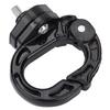 Motorcycle Front Claw Hanger Luggage Helmet Bag Hook Alloy Steel Aluminum 12kg Load Bearing for Electric ScooterBlack