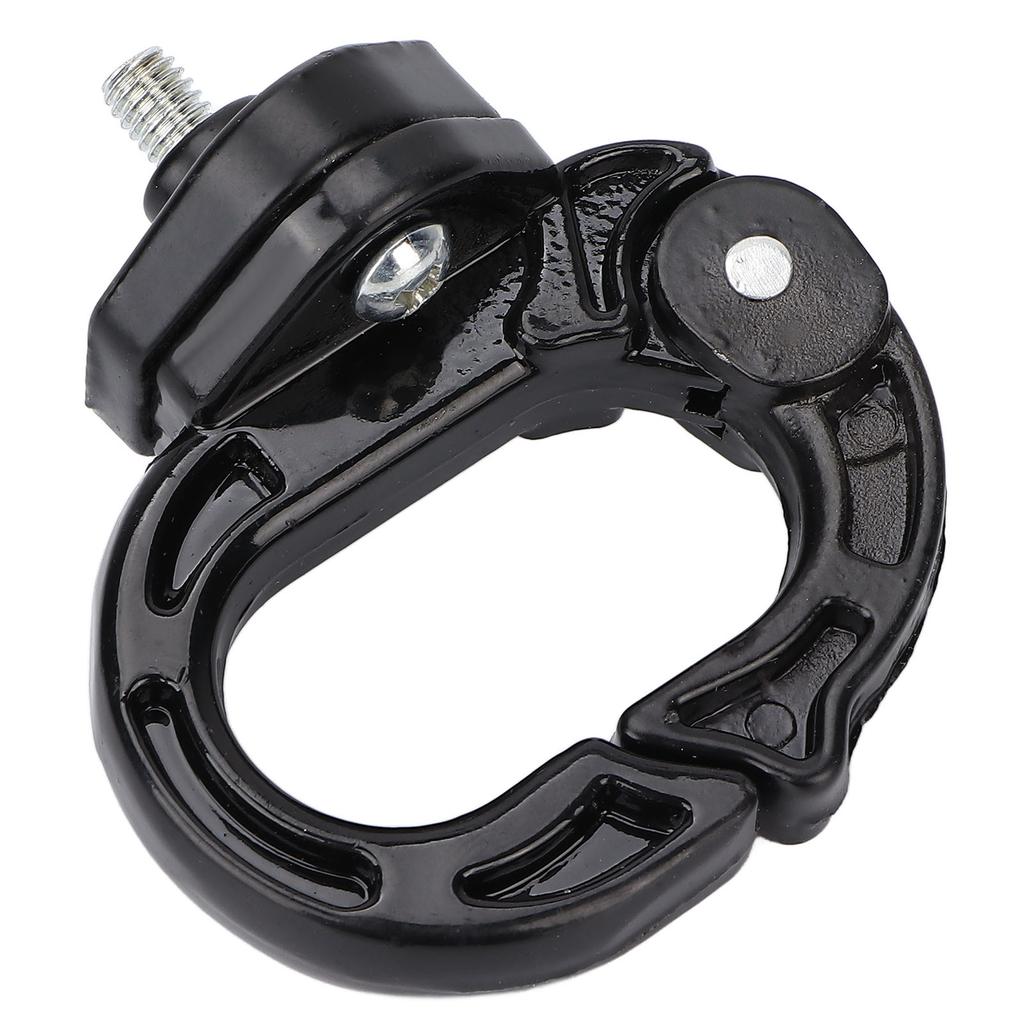 Motorcycle Front Claw Hanger Luggage Helmet Bag Hook Alloy Steel Aluminum 12kg Load Bearing for Electric ScooterBlack