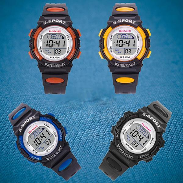 New Women's Square Digital Display Wristwatch Casual Waterproof Sports Wrist Watch
