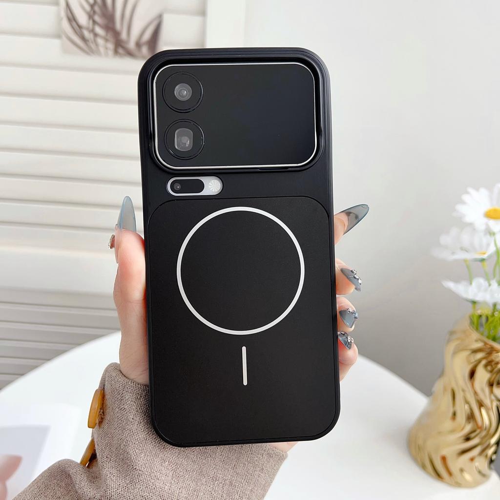 Original Glass Nano Matte For Magsafe Wireless Charging Case For Xiaomi MI 17Pro 17ProMax Magnetic Shokproof Frosted Matte Cover