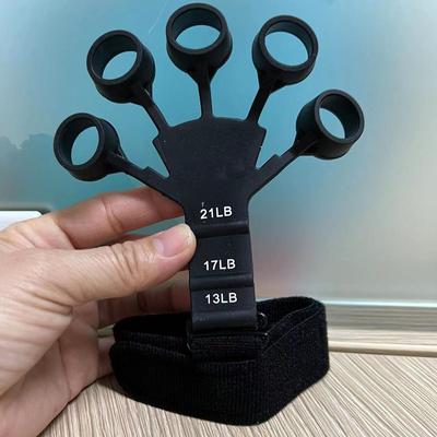 1 stuks Siliconen Gripster Gripversterker Vingerstrekker Handgrip Trainer Gym Fitness Training En Oefening Handversterker