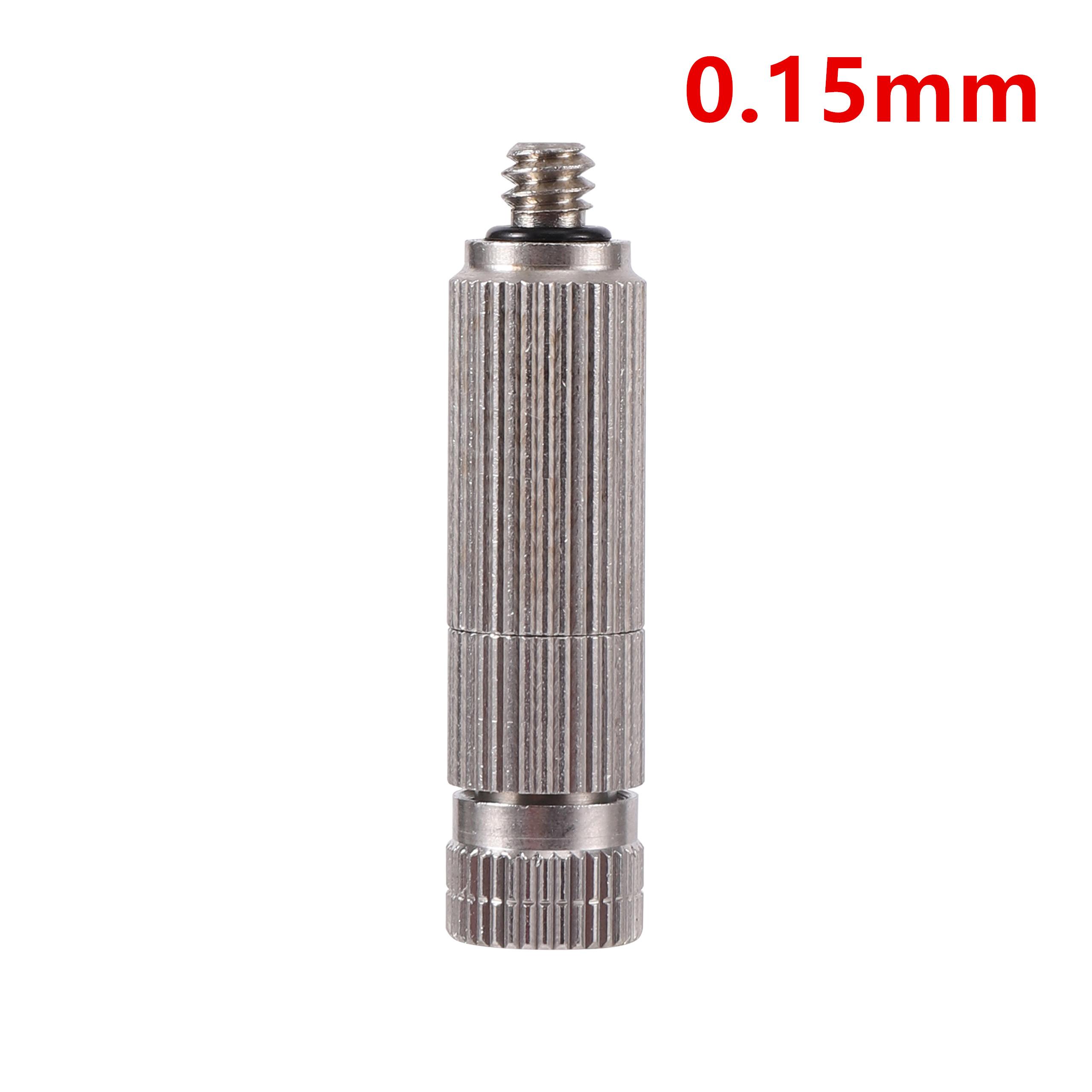 

3/16 Misting Nozzle Stainless Steel High Pressure Fogging Nozzle Irrigation Cooling Humidify Disinfection Landscaping Sprayer