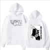 Satoru Gojo Jujutsu Kaisen Printed Hoodie Autumn Winter Men Casual Loose Fashion Harajuku Round Neck Long Sleeve Tops Sweatshirt