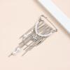 European and American Jewelry, Exaggerated Personality, Multi-fringed Mango Star Cone Element Brooch, Fashionable Pearl Waist Pin