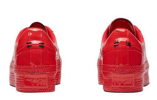 Converse One Star Platform Ox Cherry Red Women's 562606c