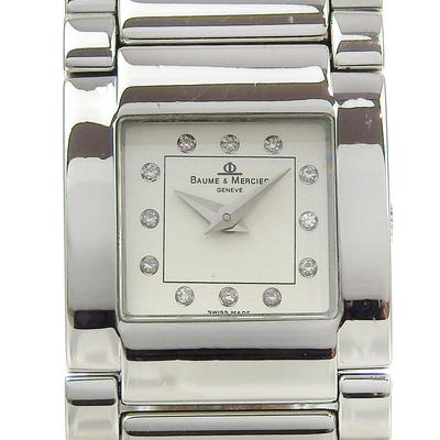 Catwalk Watches MV045219 12P diamant Bílý ciferník Nerezová ocel Křemen Analogový displej Dámské Použité