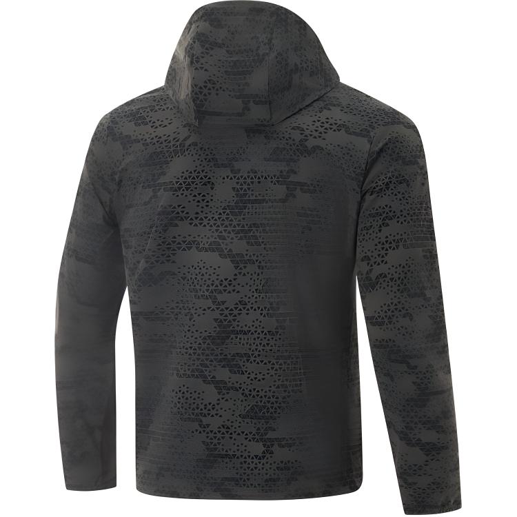 Li Ning Wade Series Sports Casual Comfortable Windbreaker Men Outerwear Graphite-Gray AFDU845-1