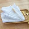 10PCS 30x45cm 100% Cotton Cloth Napkins Embroidered Tea Towel Versatile Handmade Washable for Dinner Wedding and Parties Decor