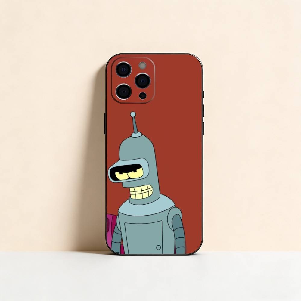 Futurama Bender Bending Rodr  Guez Phone Case Silicone Soft For IPhone 17 16 15 14 13 12 11 X XR Plus Pro Max Plus
