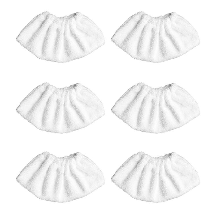 

6PCS Reusable Cleaner Pads High Density Fibers Mop Cleaning Cloths for SC1 SC5 Models Multi Surfaces Deep Cleaning