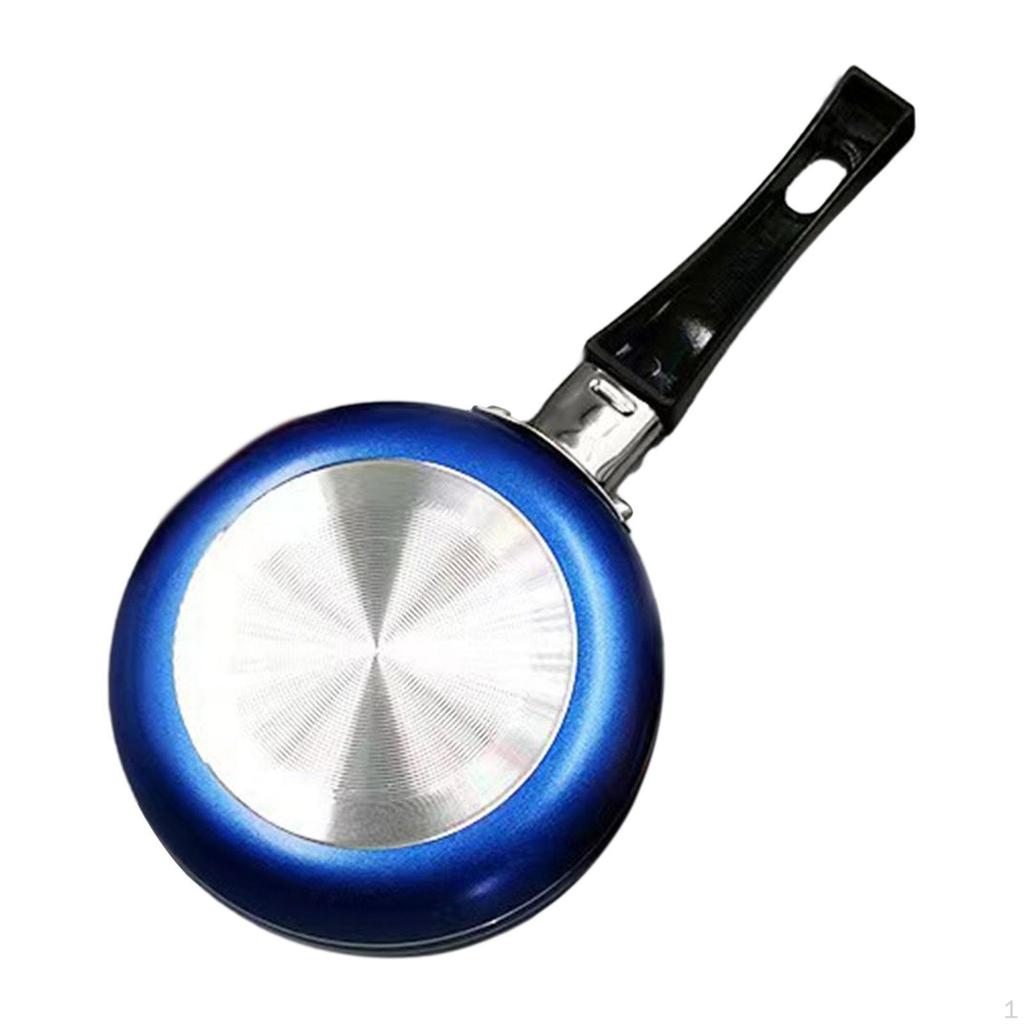 Frying Pan Butter Warmer Professional with Long Handle Cookware Cooking Deep for All