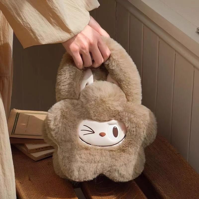 Embellishments Ear Cat Lightweight Cartoon Fluffy Bag  For Wear Everyday