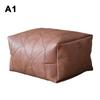 Bestickter Handwerks Quadratischer Kissenbezug Marokkanisches Leder Meditationskissen Futon Ungefüllt Nordischer Stil Zuhause Boden Tatami-Matte